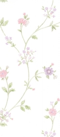 dollhouse 68862 roze paars beige stijlvol bloemen behang