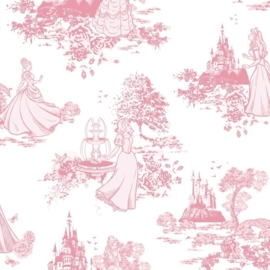 Kids@Home Disney Princess Pink Toile behang 70-233