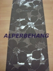 bloemen behang bruin glans xx39