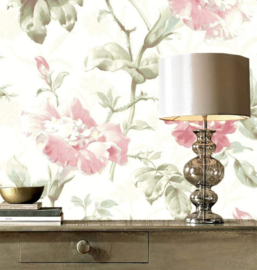 uliana Floral behang roze bloemen FD21004