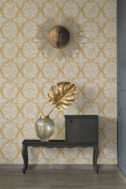 Goud barok behang glitter 37090-1