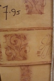 bruin klassiek bloemen behang xx928