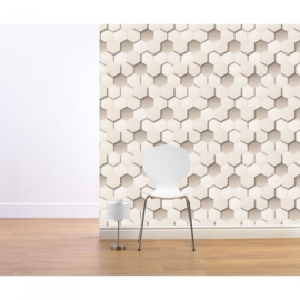 Dutch Wallcoverings Kinetic J439-07 Retro 3d behang