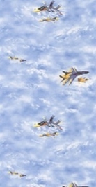 jongens behang blauw straaljagers stoer behang vliegtuig  11