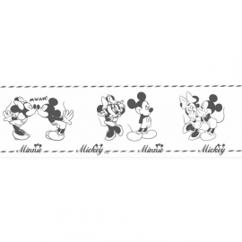 Rasch Disney Deco 3506-1 Mickey Mouse Zwart wit