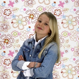 Cozz Kidz 23202 behang  bloemen