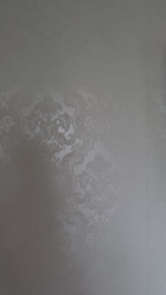 wit kant barok vinyl 3d behang 6805-0 ,,