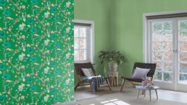 Vogel behang bloemen amazing 539455