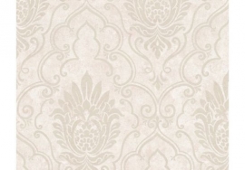 Patroonbehang A.S. Création Bohemian Creme, Metallic