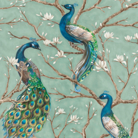 AS Creation Absolutely Chic Digital Print Bird Turquoise DD114648