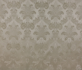 creme beige glim barok vinyl satin behang 8152-17 ,,