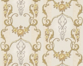 hermitage 9 9433-93 beige barok behang