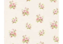 engelse bloemen behang 