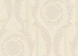 93568-2 wit creme patroon glans versace behang