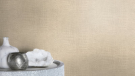 Beige croco behang 751345