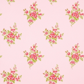 Boutique 550213 Roses Antique Pink bloemen behang