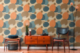 Retro behang 38595-1