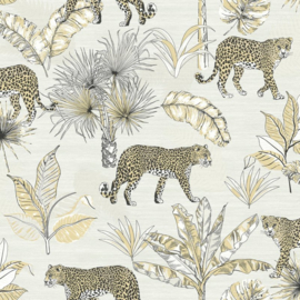 Dutch Wallcoverings Jungle Fever behang Leopard JF2101