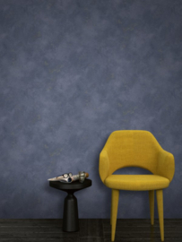 Beton behang blauw 417142