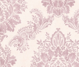 rose barok behang rasch 204827