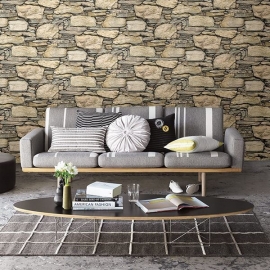 Dutch Reclaimed behang FD22317 Stacked Stones