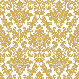 Goud wit Barok behang 36089-2