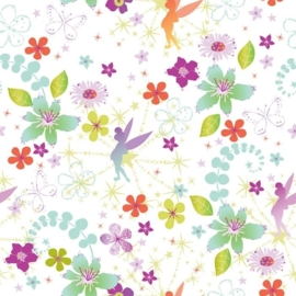 Kids@Home Disney Tinkerbell Retro behang DF72399