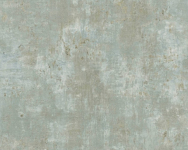 Betonlook behang groen 39670-4