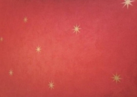 rood goud sterretjes ster sterren behang xx952