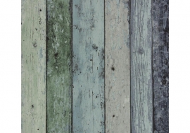 hout sloophout behang gekleurd 7328-3