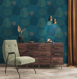 Retro behang 38595-3
