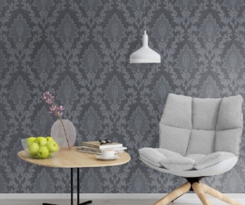 barok glitter vinyl behang 313932 ,