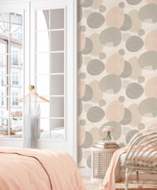 Retro behang 38595-4