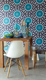 suzani eijffinger retro vlies behang