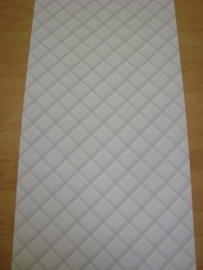 grijs ruitjes blokjes vinyl barok behang 08 ,,