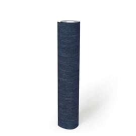 Uni behang blauw 38205-1