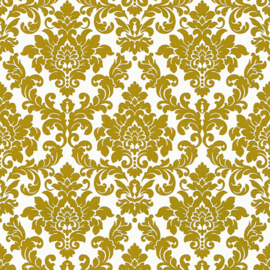Goud wit Barok behang 36089-2
