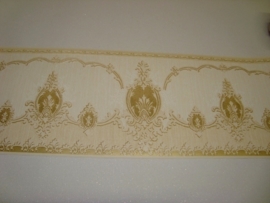 goud creme modern behangrand