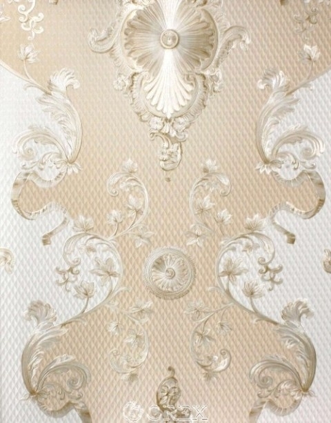 Featured image of post Creme Behang Met Goud De sfeer gecre erd door behang met een klassieke stijl is niet vergelijkbaar met andere stijlen