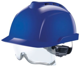 MSA Veiligheidshelm V-Gard 930 met geïntegreerde oogbescherming - per 20 stuks