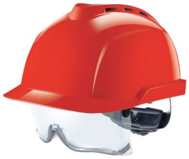 MSA Veiligheidshelm V-Gard 930 met geïntegreerde oogbescherming - per 20 stuks