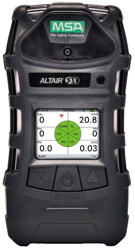 MSA Altair 5X Multi-Gas IR-EX Detector | Portable Gas Detection - Multi