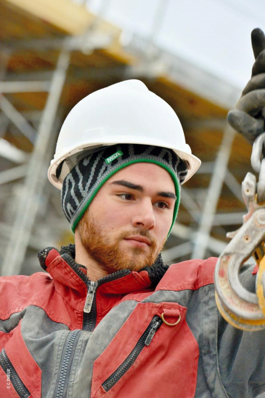msa hard hat winter liner