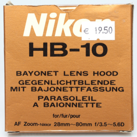 Nikon HB-10 zonnekap