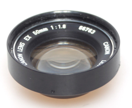 Canon 50 mm F 1.8 voorzetlens