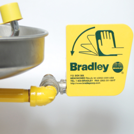 Bradley safety face/eyes wash station