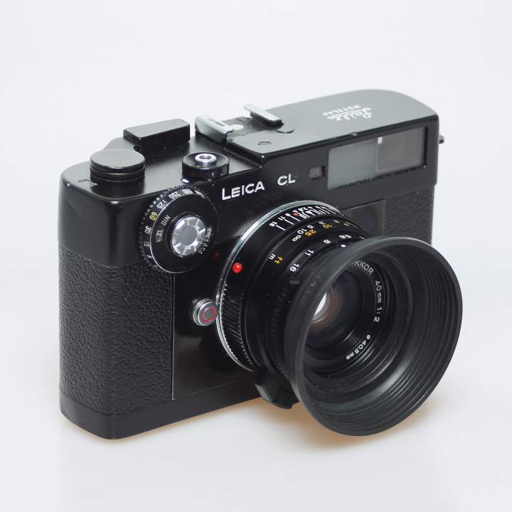 Leica CL + M-Rokkor f2.0 - 40mm (Minolta)