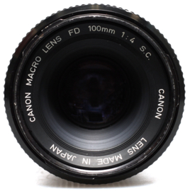Canon FD 100mm f4,0 macro