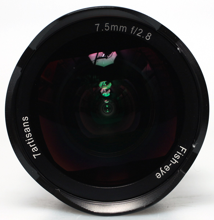 7Artisan f2.8 - 7,5mm fisheye ( Canon EOS-M )
