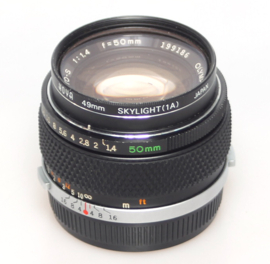 Olympus OM f1.4 / 50 mm zuiko